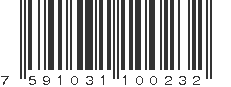 EAN 7591031100232