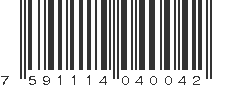 EAN 7591114040042