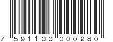 EAN 7591133000980