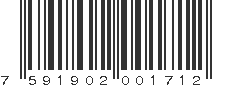 EAN 7591902001712