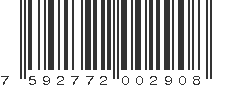 EAN 7592772002908