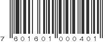 EAN 7601601000401