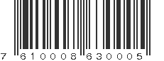 EAN 7610008630005