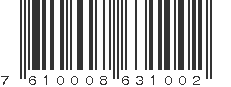 EAN 7610008631002