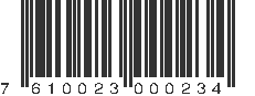 EAN 7610023000234