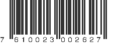 EAN 7610023002627