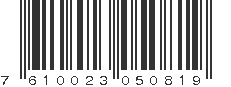 EAN 7610023050819