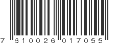 EAN 7610026017055