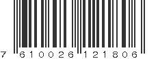 EAN 7610026121806