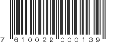 EAN 7610029000139