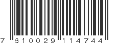 EAN 7610029114744