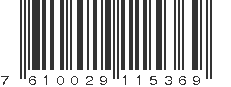 EAN 7610029115369