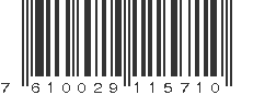 EAN 7610029115710