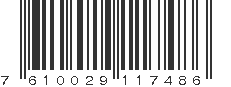 EAN 7610029117486