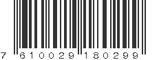 EAN 7610029180299