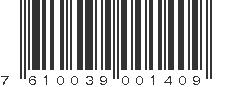 EAN 7610039001409