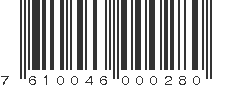 EAN 7610046000280