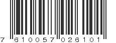 EAN 7610057026101