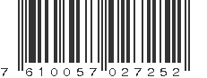 EAN 7610057027252