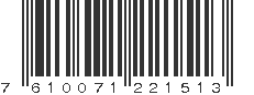 EAN 7610071221513