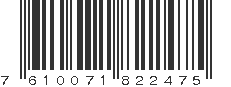 EAN 7610071822475
