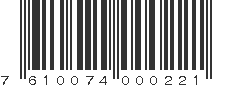 EAN 7610074000221