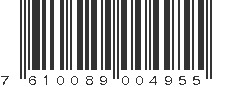 EAN 7610089004955