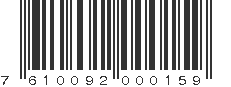 EAN 7610092000159