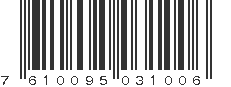 EAN 7610095031006