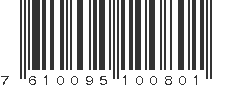 EAN 7610095100801