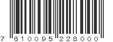 EAN 7610095228000
