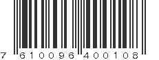 EAN 7610096400108