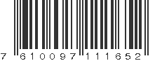 EAN 7610097111652