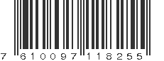 EAN 7610097118255