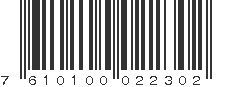 EAN 7610100022302