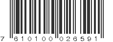 EAN 7610100026591