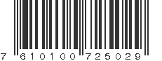 EAN 7610100725029