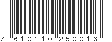 EAN 7610110250016