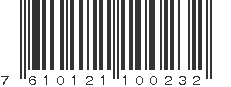 EAN 7610121100232