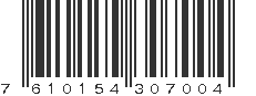 EAN 7610154307004