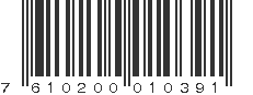 EAN 7610200010391