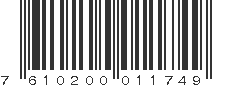 EAN 7610200011749