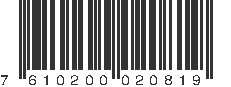 EAN 7610200020819