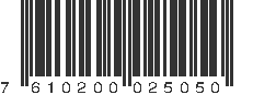 EAN 7610200025050