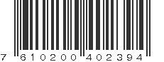 EAN 7610200402394