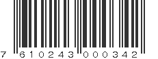 EAN 7610243000342