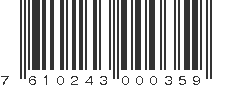 EAN 7610243000359