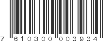 EAN 7610300003934