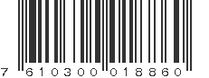 EAN 7610300018860