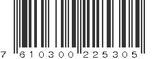 EAN 7610300225305